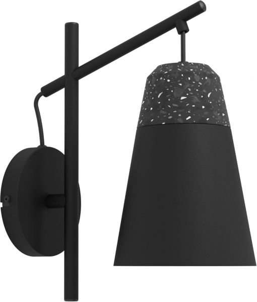 Eglo 99546 Wandleuchte CANTERRAS schwarz grau, weiss L:1527,5 H:32cm dimmbar