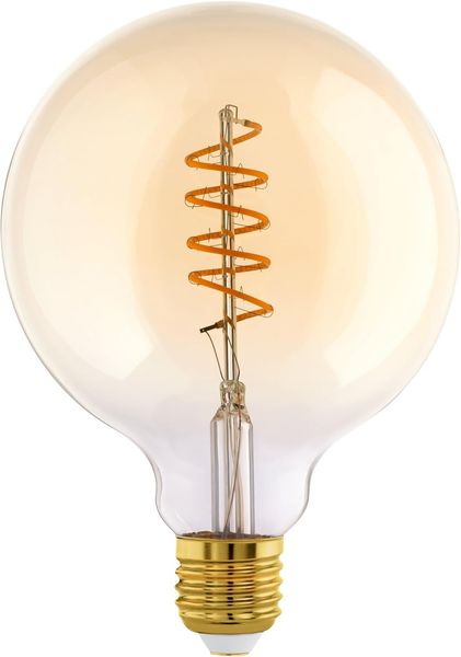 Eglo 110076 LED Filament Leuchtmittel E27 Spiral L:17cm Ø:12. 5cm 2200K