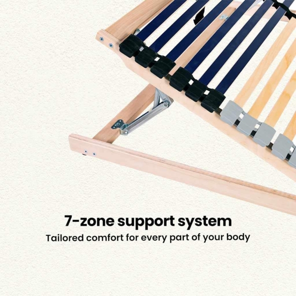 vidaXL Lattenrost Braun 140 x 190 cm Massives Buchenholz 42015267 Bild 3