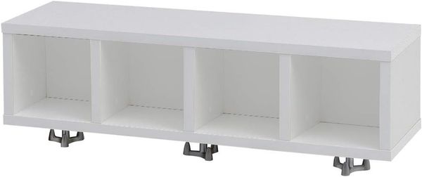 Möbelpartner Regal 146962 Denver, lichtgrau, 60 x 16 x 17,5 cm (B/H/T)
