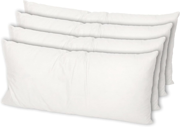 MSS e.K. Klein-/Sofa- und Kuschelkissen 30x50 cm (4 Stück)