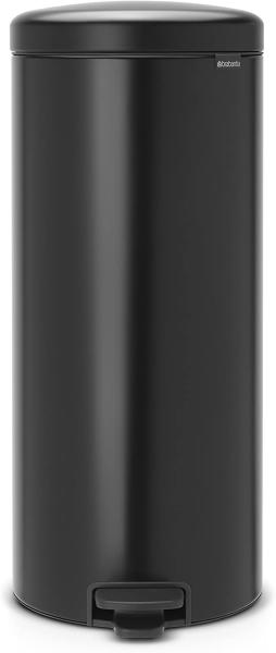 Brabantia 'NewIcon' Treteimer, Matt Black, 30 Liter