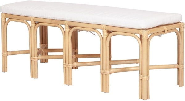 Vente-unique - Bank aus Rattan - Natur - LUMANIO