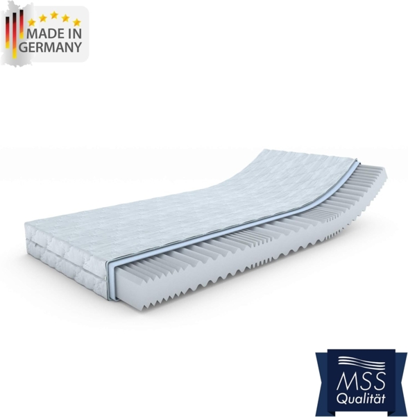 MSS® Aqua VitalFoam® 7 Zonen Matratze - H3 - 190x140 cm Bild 2