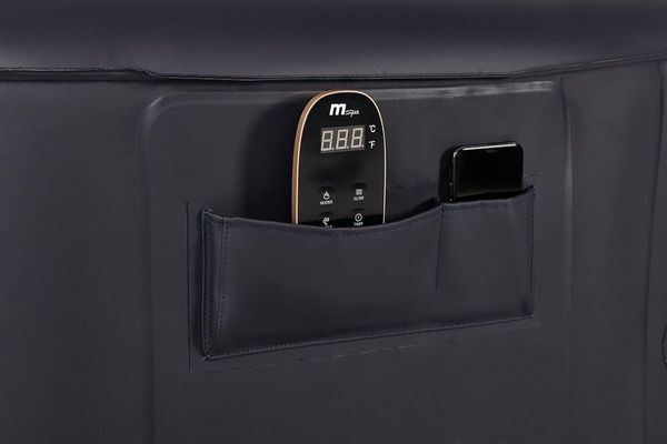 mSpa Whirlpool Whirlpool AURORA U-AU062 NEU 2026- Ø 204 cm - ganzjährig Outdoor Pool, selbstaufblasend, (inklusive LED Beleuchtung), Selbstaufblasend, UVC+,204 cm, 138 Luftdüsen, Schnellheizsystem Bild 9