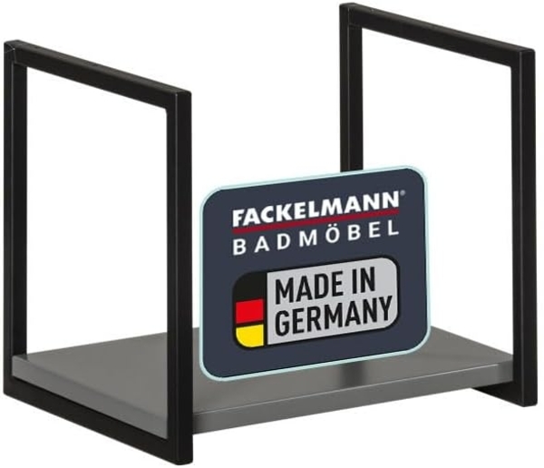 Fackelmann NEW YORK Unterregal 33 cm breit, Grau