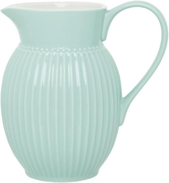 Greengate Krug Alice Cool Mint Steingut 1L