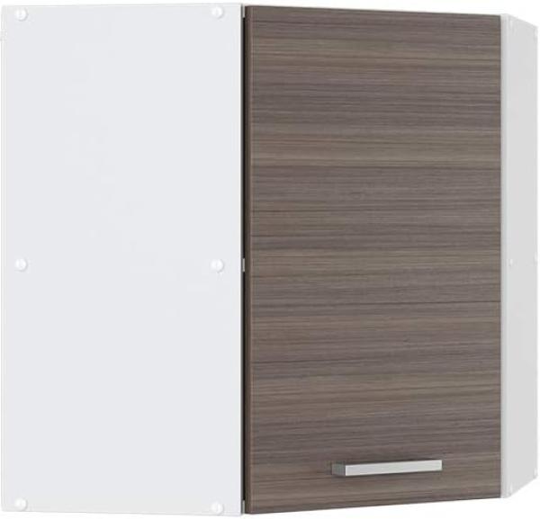 Vicco Küchenschrank R-Line Hängeschrank Unterschrank Küchenzeile Küchenunterschrank Arbeitsplatte, Möbel verfügbar in anthrazit und weiß (edelgrau ohne Arbeitsplatte, Eckhängeschrank 57 cm)