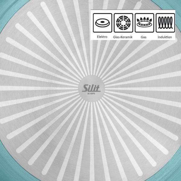 Silit Silit Belluna Stielpfanne, 28 cm, Grün 3201010416 Bild 7