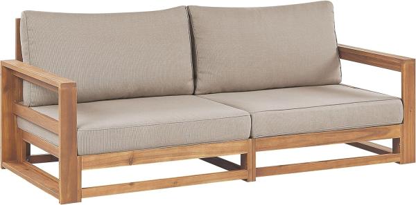 Gartensofa TIMOR FSC® zertifiziertes Akazienholz Heller Holzfarbton