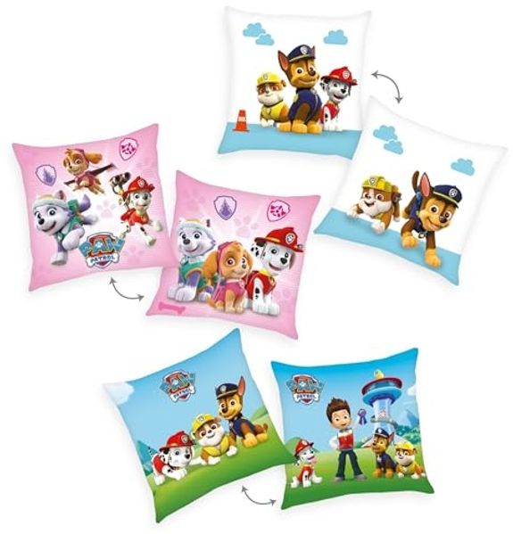 Paw Patrol med Rubble Chase og Marshall Pude