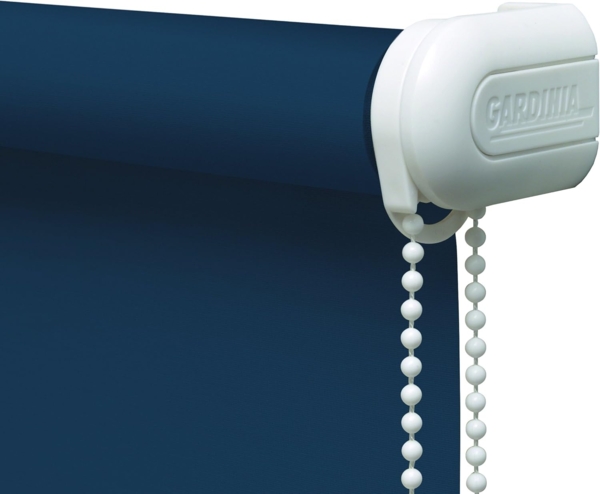 Gardinia Easyfix Rollo Uni, Dunkelblau, 180x162 cm Bild 2