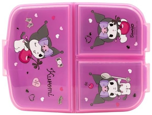Hello Kitty Kinder Brotdose – Lunchbox mit 3 Fächern & tollem Design