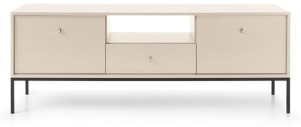Selsey 'Monne' TV-Lowboard, beige, ca. 56 x 153 x 39 cm
