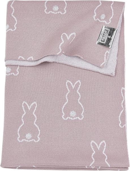 Babydecke Rabbit Lilac, Meyco Baby, 75x100cm