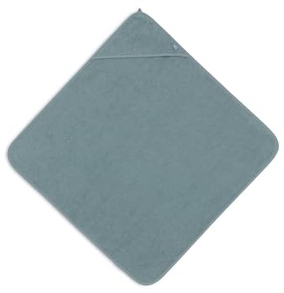 Jollein Badecape Uni - Frottee - 75x75 cm - Sea Gr