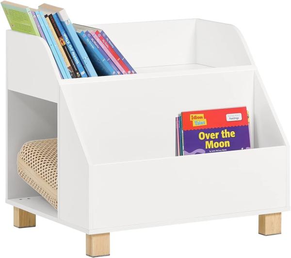 SoBuy Kinderregal KMB54, mit 3 Fächern Spielzeugregal Bücherregal Aufbewahrungsregal