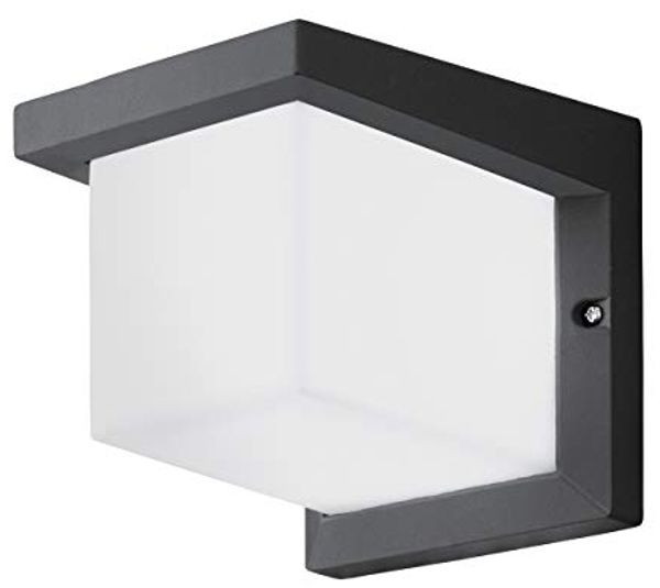 Eglo 95097 Aussenleuchte-LED Wandleuchte ANTHRAZIT/WEISS DESELLA 1