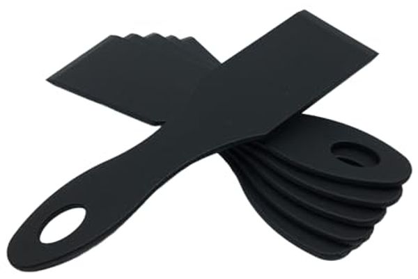 Gravidus Grillspachtel 6er-Set Racletteschieber Raclettespachtel aus Kunststoff Bild 2