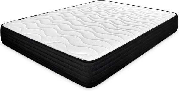 amuéblate online Viskoelastische Matratze Venus wendbar (Winter-Sommer), Härtegrad mittel bis hoch, Dicke 25 cm, milbendicht, antibakteriell und hypoallergen, 120x190 cm