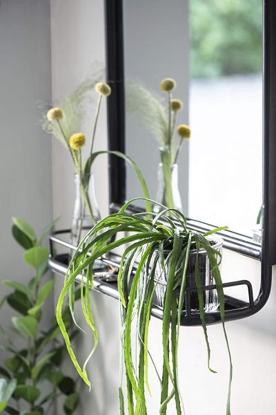 Laursen Wandspiegel mit Ablage, Metall schwarz, 70x49 cm (3129-25) Bild 6