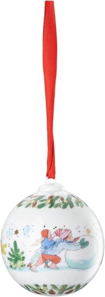 Hutschenreuther Porzellankugel Weihnachtskugel 2025 Bild 1