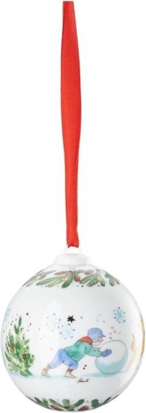 Hutschenreuther Porzellankugel Weihnachtskugel 2025 Bild 3