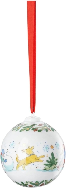 Hutschenreuther Porzellankugel Weihnachtskugel 2025 Bild 4