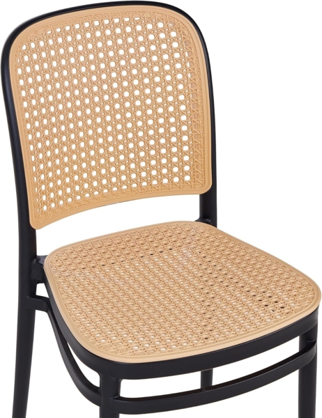 Gartenstuhl 4er Set PLOSE Beige Bild 8