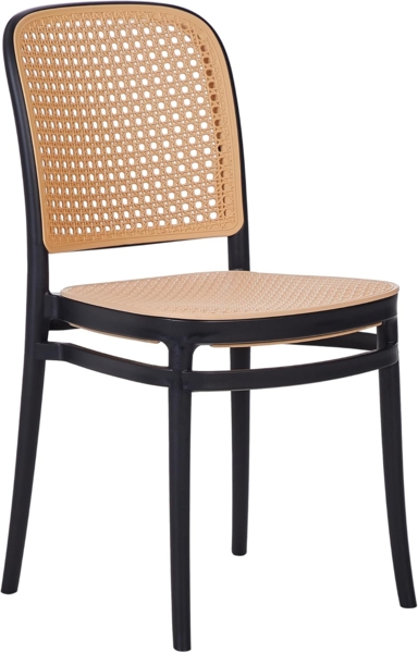 Gartenstuhl 4er Set PLOSE Beige Bild 4