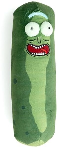 United Labels® Dekokissen Rick and Morty Pickle Rick Kissen Plüsch Gurke Dekokissen 28 x 8 cm