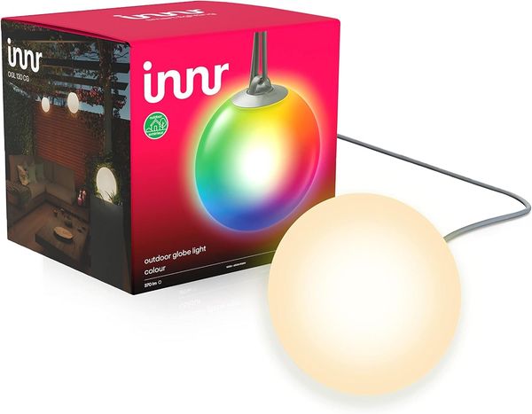innr Outdoor Globe Light 370lm single globe - OGL 130 CG