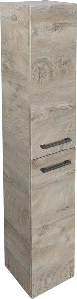 Fackelmann OXFORD Hochschrank 30 cm breit, Braun hell