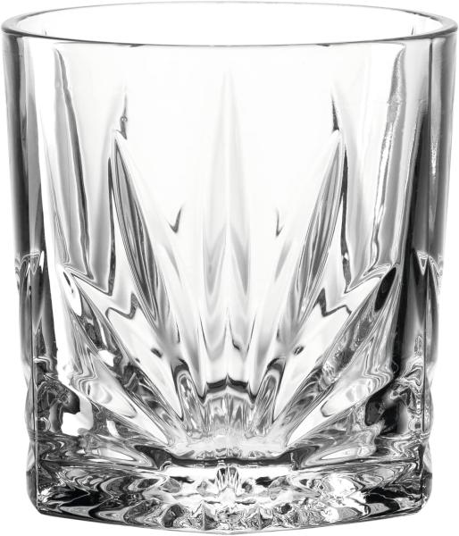 Leonardo Trinkglas Capri, Wasserglas, Saftglas, Kalk-Natron Glas, Klar, 220 ml, 022773