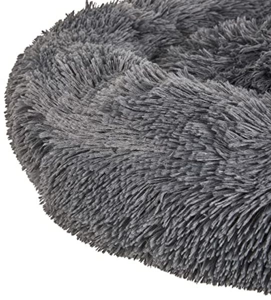 Tierbett KULU Webpelz Dunkelgrau Bild 6