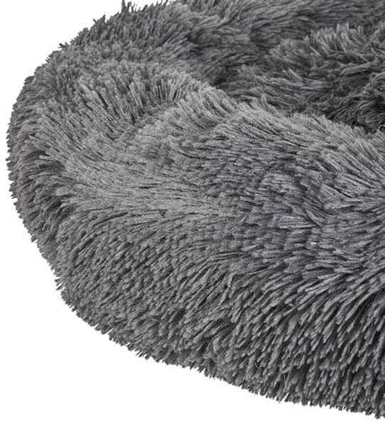 Tierbett KULU Webpelz Dunkelgrau Bild 4