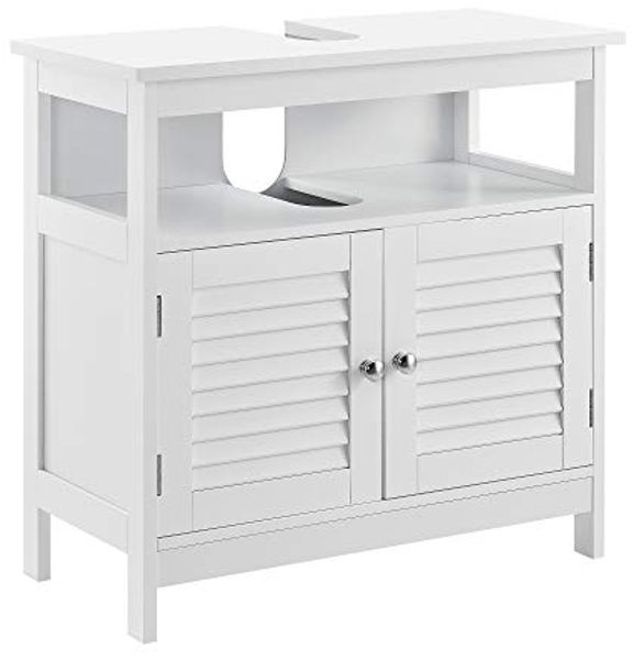 Badezimmerschrank Waterford 60x60x30 cm Weiß en. casa