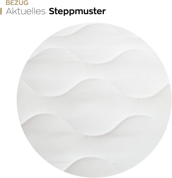 Kaltschaummatratze KingKINDER PLUS 140x200x12cm aus hochwertigem Kaltschaum, KingMatratzen, 12 cm hoch, Rollmatratze mit waschbarem Bezug und Kokosmatte Bild 8