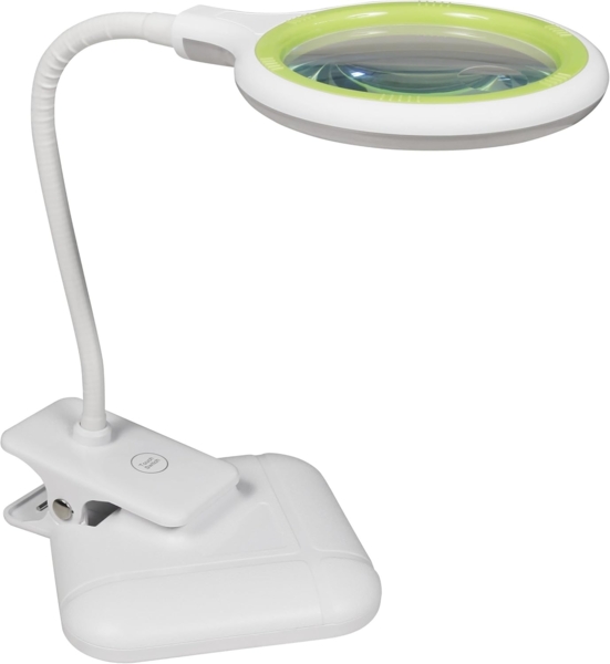 Lupenleuchte McShine ''LL-52'', 36 LEDs, Tisch- und Klemmleuchte, dimmbar