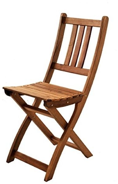 SAM Gartenstuhl Blossom, Akazie-Holz FSC® 100% Zertifiziert, ideal für Balkon, Garten & Terrasse, zusammenklappbar