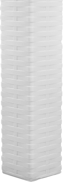 Gartentisch Kunststoff Weiß FOSSANO Bild 6