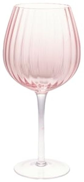 Greengate Weinglas Alice Weinglas pale pink 23cm, Glas