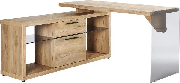 Amazon Marke - Movian Salto - Eckschreibtisch, 114,8 x 140 x 74 cm
