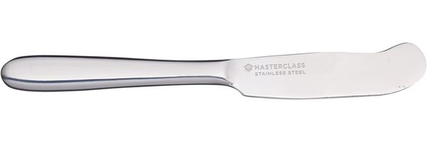 Kitchen Craft Master Class Buttermesser, Edelstahl, Silber, 16 x 2 x 0. 5 cm