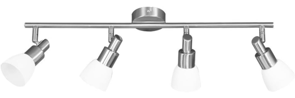 LED Deckenleuchte mit vier beweglichen Spots EVE