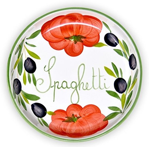 Lashuma Pastateller Tomate Olive, (1 St), Italienischer Nudelteller tief