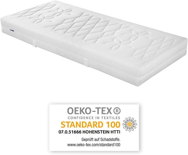 Kaltschaummatratze 21 cm - 7-Zonen - Hylex-Spring-Technologie - Malie Primavera 160x200 cm-H2=mittel Bild 5