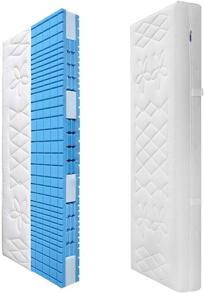 Kaltschaummatratze 21 cm - 7-Zonen - Hylex-Spring-Technologie - Malie Primavera 160x200 cm-H2=mittel Bild 3