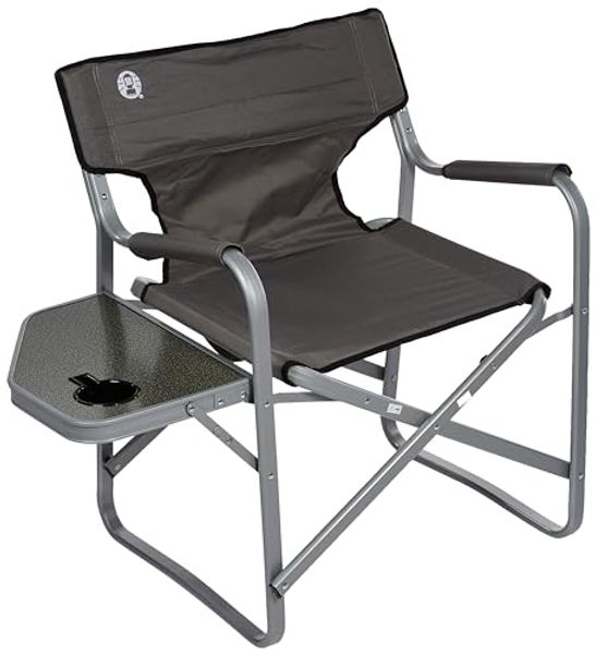 COLEMAN Campingstuhl Coleman Aluminium Deck Chair with Table, Stuhl
