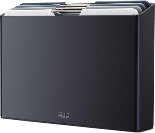 Joseph Joseph Folio grau 4-tlg. Schneidebrett-Set Groß